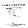doctrines objectivistes