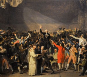 Serment du jeu de Paume le 20 juin 1789