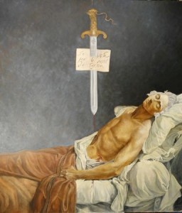 Les Derniers moments de Michel Lepeletier de Jacques-Louis David