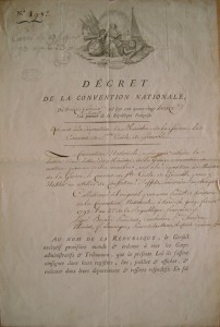 Décret 13 février 1790 portant abolition des ordres religieux