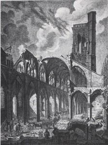 Démolition de l'église Saint André des Arts, Musée Carnavalet