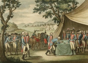 Signature du Traité de La Jaunaye le 17 février 1795