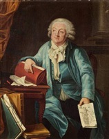 Mirabeau dans son cabinet de travail