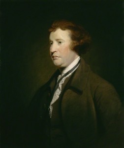 Edmund Burke (1729-1797) contre-révolutionnaire de la première heure, il dénoncera ardemment la volonté française consistant à imposer des droits universels qui d’après lui ne le sont pas.