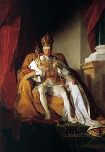 François Ier d’Autriche (1768-1835) devenu François II, Empereur du Saint Empire Romain Germanique