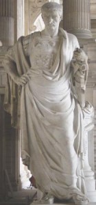 Statut d’Ulpien (170? - 223/224) au Palais de Justice