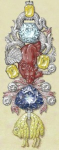 La Toison d’Or de Louis XVI sur laquelle est montée le Bleu de France connu aujourd’hui sous le nom de diamant Hope