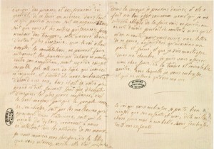 Lettre de la Reine Marie-Antoinette à son frère Léopold II, Empereur d’Autriche et Roi de Bohême et de Hongrie en date du 8 septembre 1791