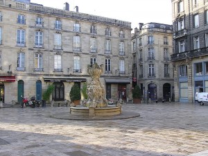 Place (actuelle) du Parlement de Bordeaux