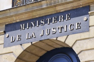 Frontispice du Ministère de la Justice (Paris)