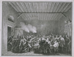Arrestation de la famille royale à Varennes