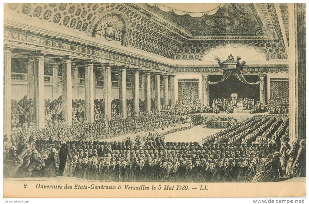 5 Mai 1789 Ouverture Des états Généraux Pourquoi