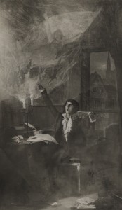 Rouget de Lisle composant la Marseillaise