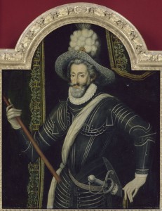 Henri de Navarre arborant le « panache blanc »