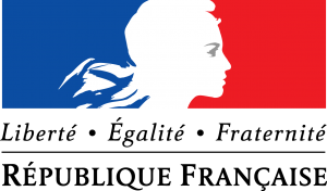 Logo du Gouvernement français actuel, le premier ayant été adopté en septembre 1999